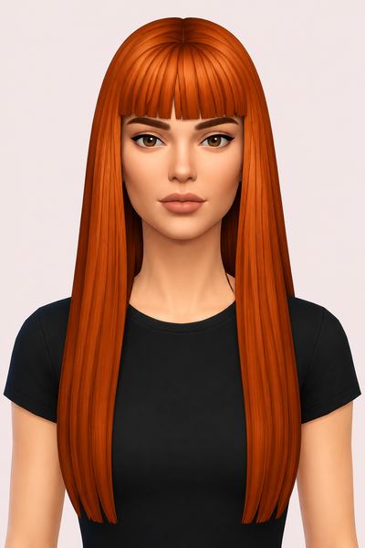 90s style Sims 4 CC — example render