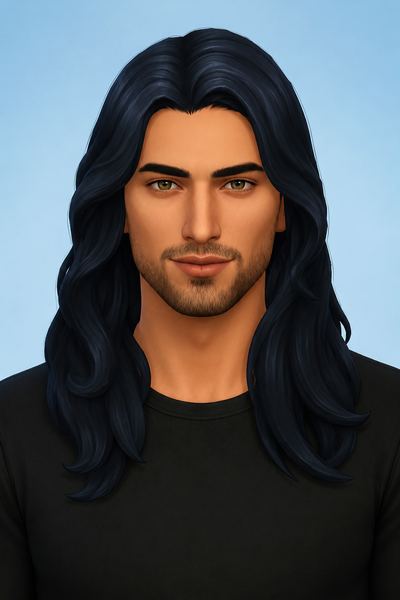 Jacob Hair custom content (CC) for Sims 4 by aharris00britney