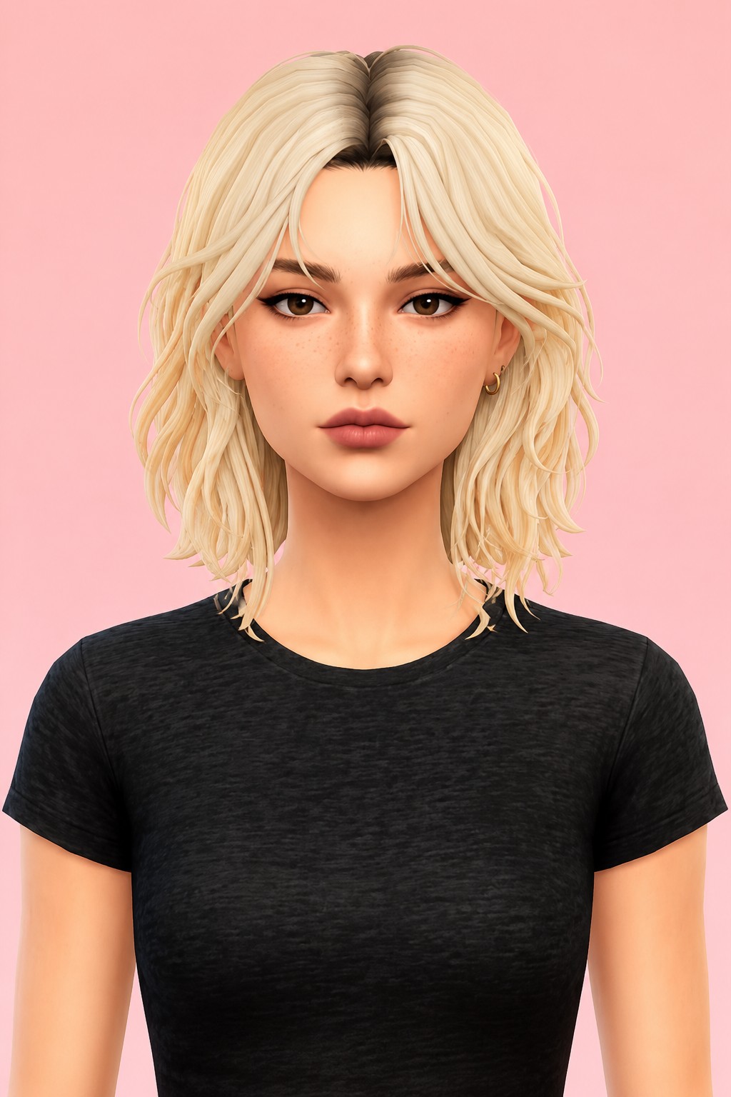 Maximus Hair custom content (CC) for Sims 4 by johnnysims