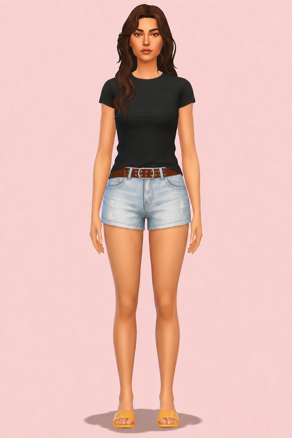 Paramode Belt custom content (CC) for Sims 4 by babyetears