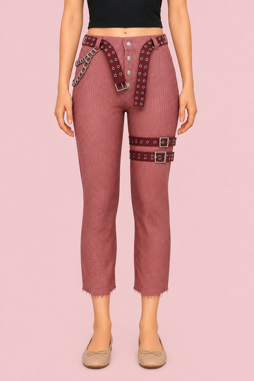 Fleabag Pants custom content (CC) for Sims 4 by evellsims