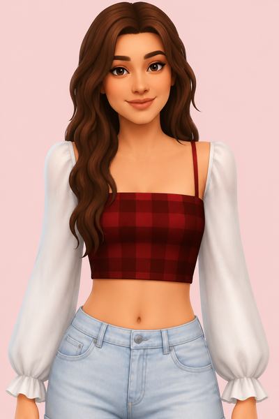 Zimzalabim Top custom content (CC) for Sims 4 by greenllamas