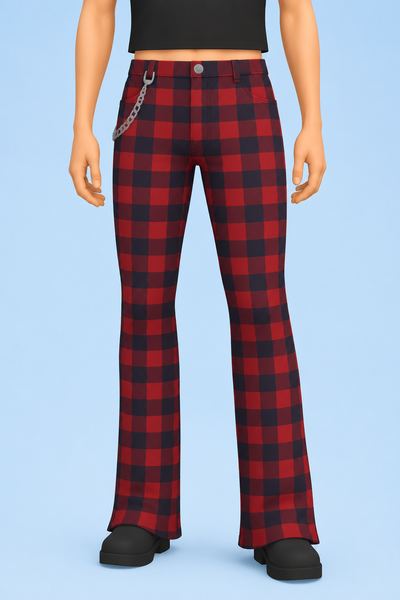 Utopia Sleeveless Top & No Rules Pants custom content (CC) for Sims 4 by trillyke