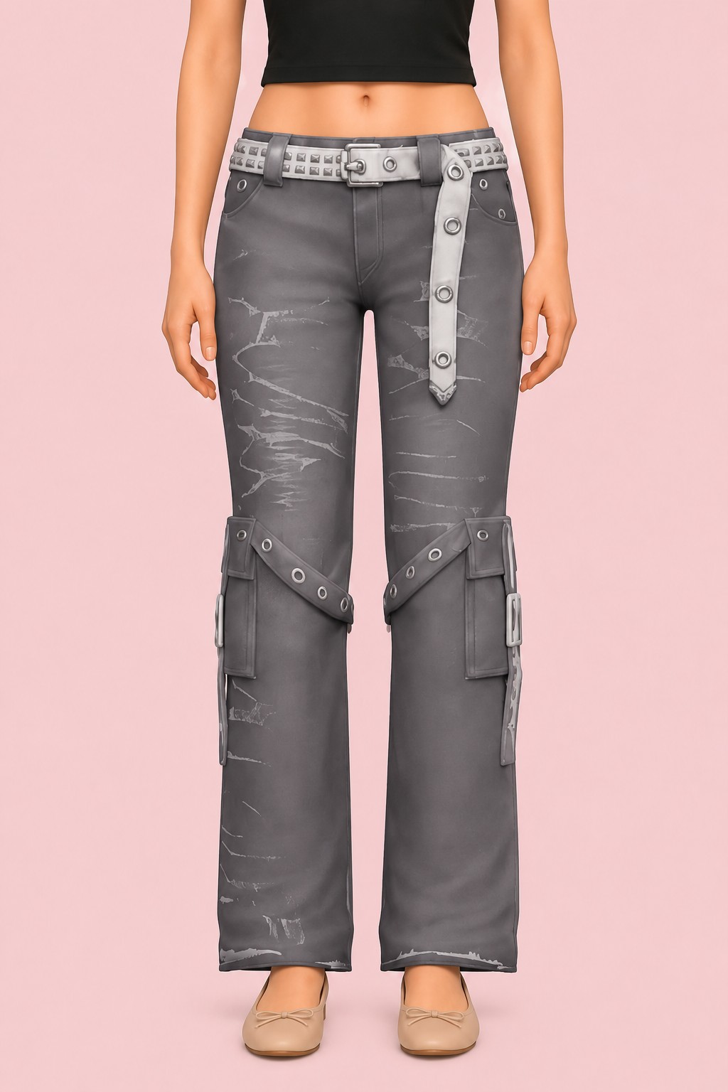 Sammy jeans custom content (CC) for Sims 4 by atomiclight