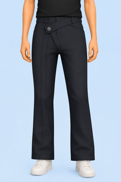 Lonsdaleite Pants custom content (CC) for Sims 4 by xiuminuwu