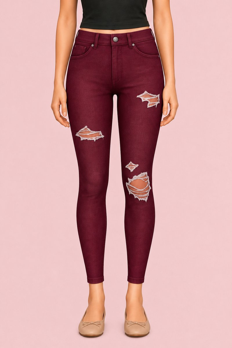 Ripped Skinny Jeans