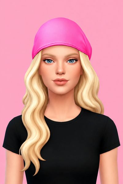 Raquelle Hair custom content (CC) for Sims 4 by greenllamas