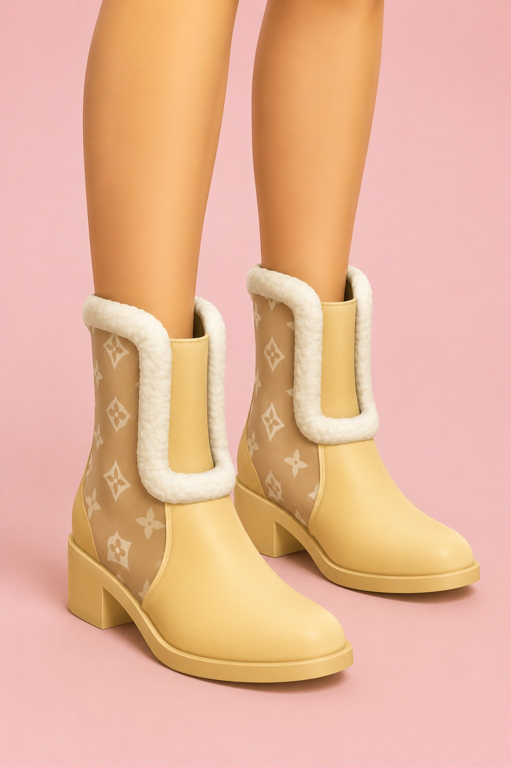 Alessia Western Boots custom content (CC) for Sims 4 by madlen