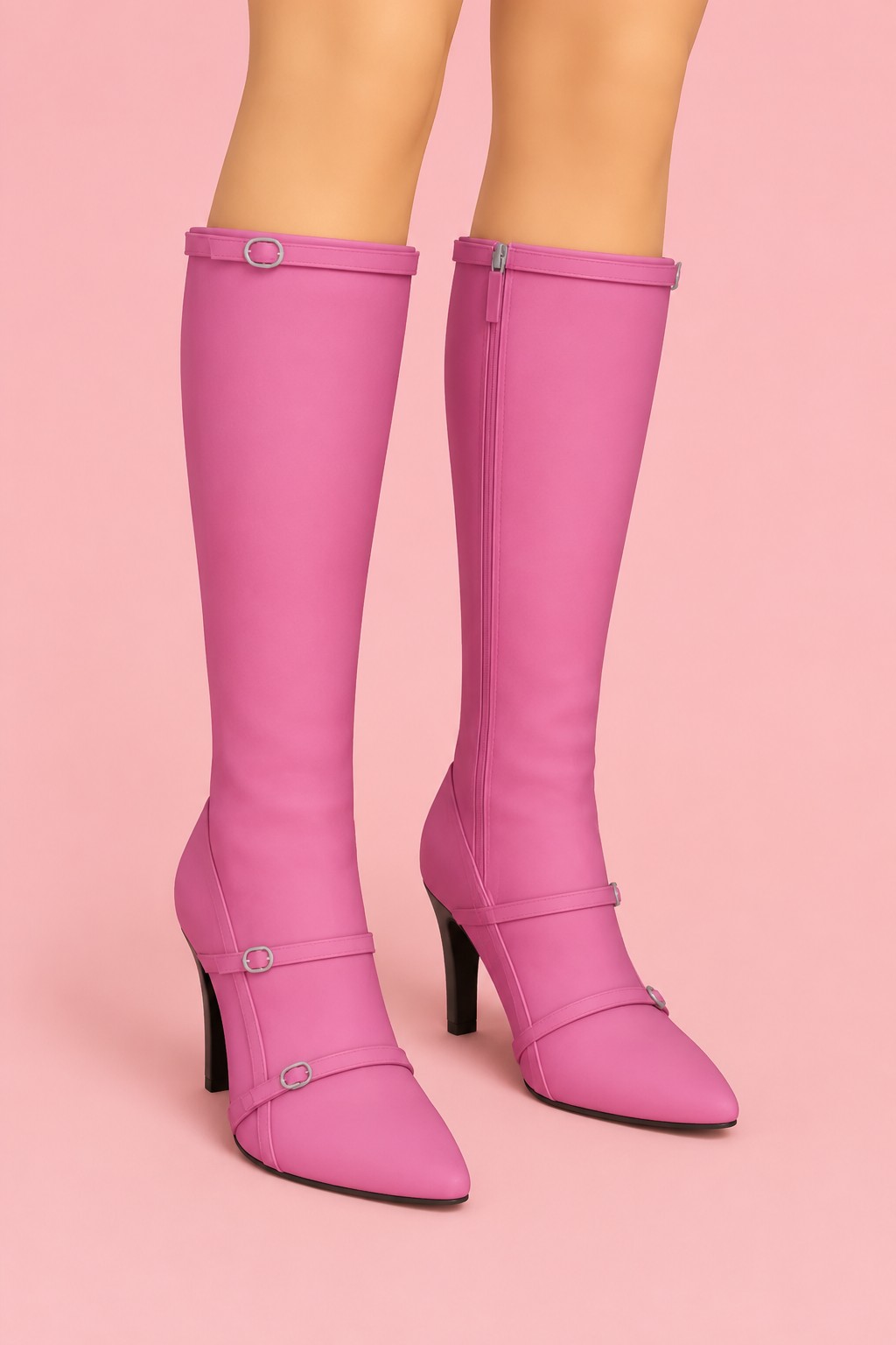 Knee-High Boots 01 custom content (CC) for Sims 4 by jiussims