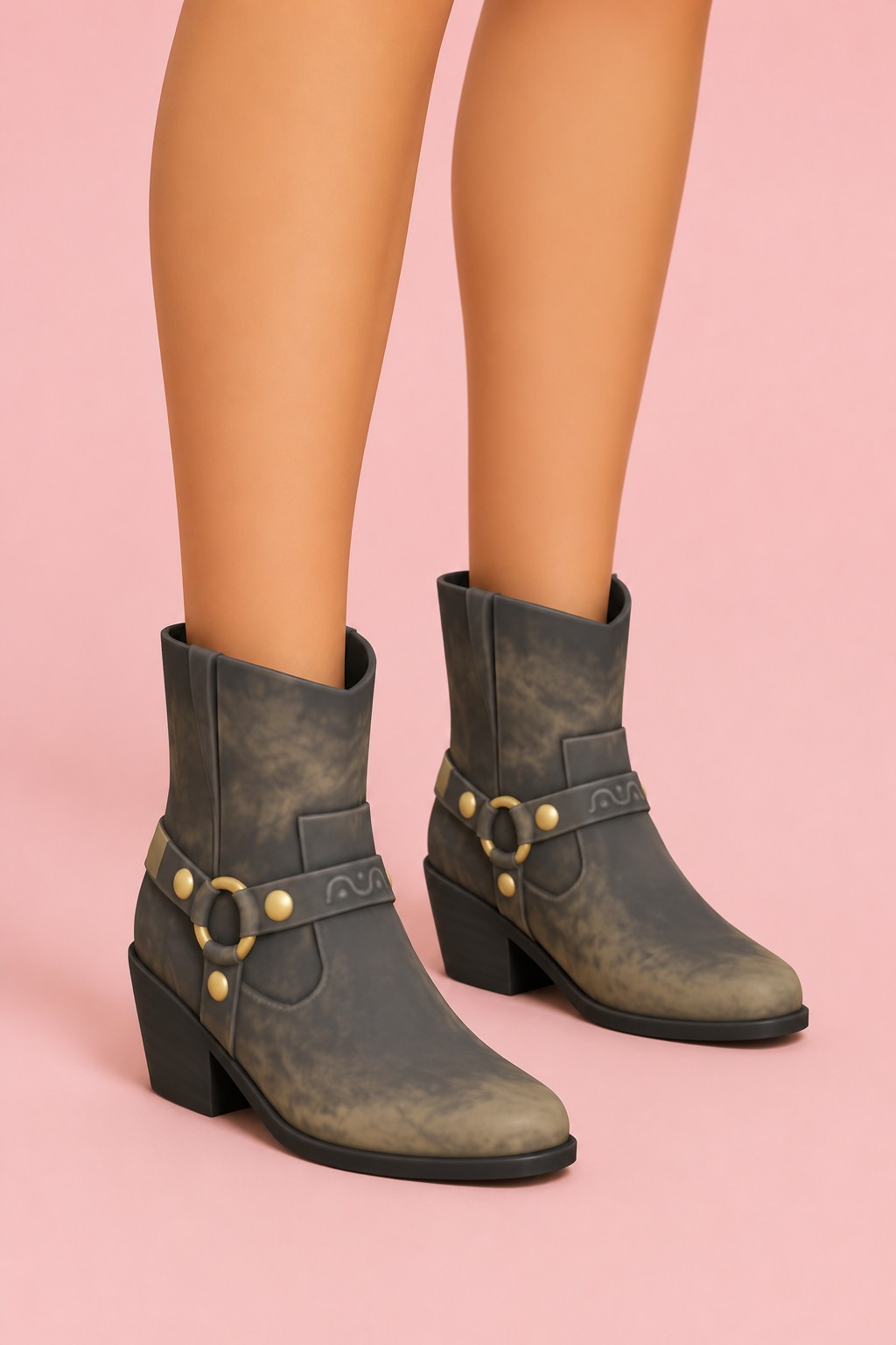 Botas vaqueras custom content (CC) for Sims 4 by madlen
