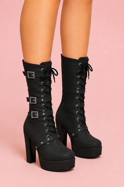 Night Muse - Nyx Boots custom content (CC) for Sims 4 by madlen