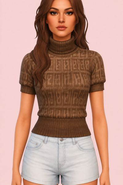 Annabelle Sweater custom content (CC) for Sims 4 by sentate