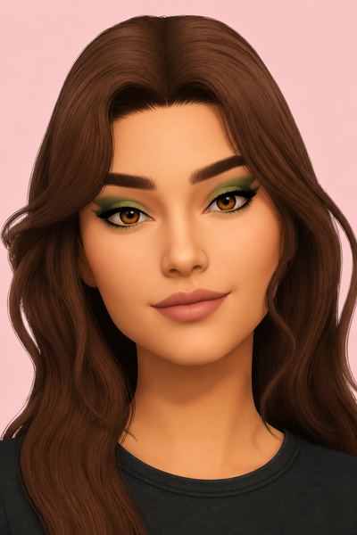 Eyeshadow custom content (CC) for Sims 4 by amythesailor