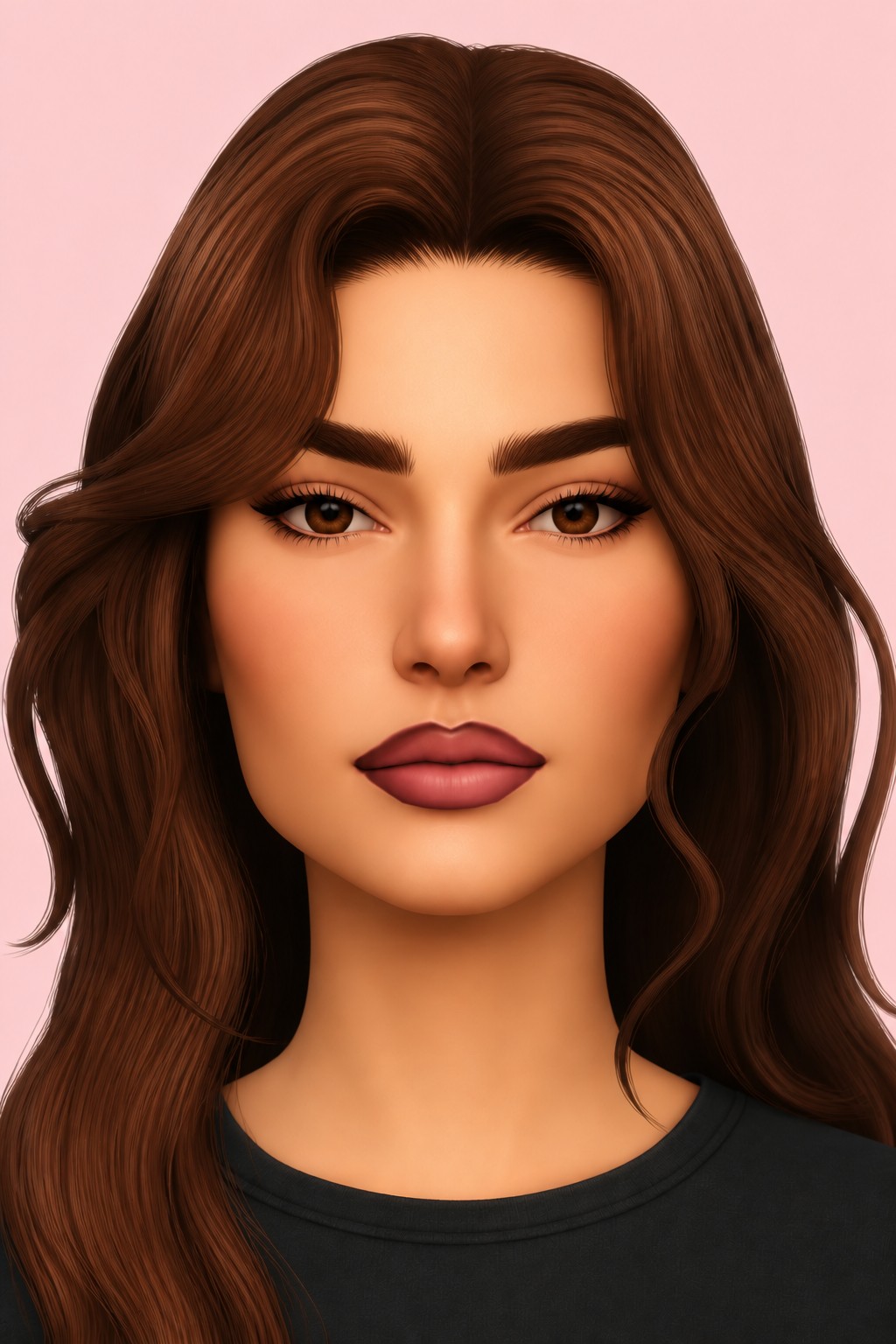 Rouge à lèvres custom content (CC) for Sims 4 by amythesailor