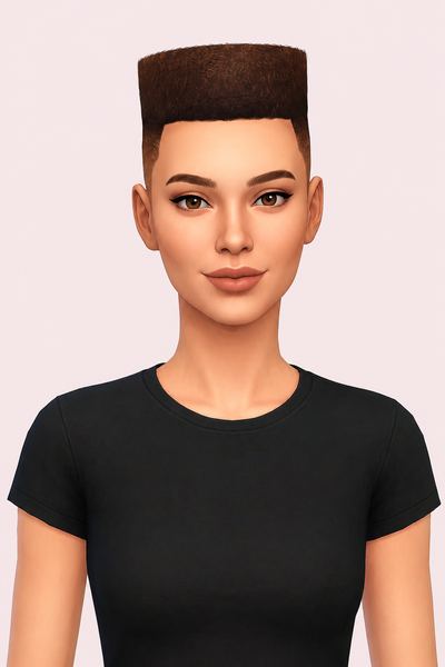 Will Hair custom content (CC) for Sims 4 by johnnysims