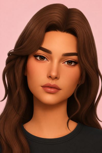 Glass Skin(Download) custom content (CC) for Sims 4 by TwistedCat