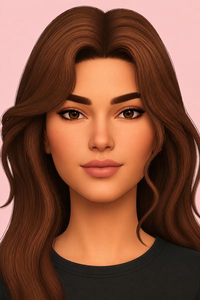Female Lips Presets N45-53 Child Edition custom content (CC) for Sims 4 by northernsiberiawinds