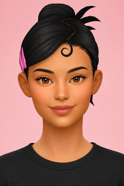 Female Nose Presets N34-42 Child Edition custom content (CC) for Sims 4 by northernsiberiawinds