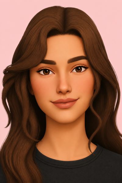 Little Heart Skinblend Face Mask custom content (CC) for Sims 4 by northernsiberiawinds
