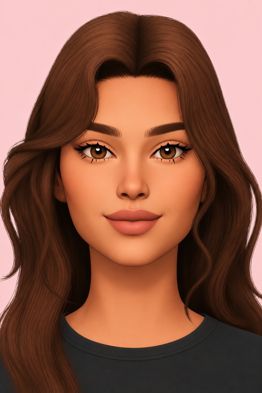 Neck Shadow N1 custom content (CC) for Sims 4 by northernsiberiawinds