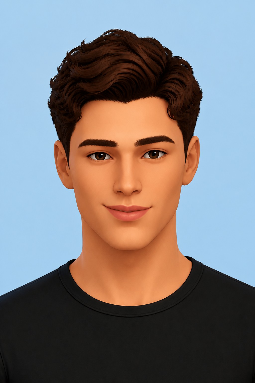 Xavier Skin custom content (CC) for Sims 4 by sims3melancholic