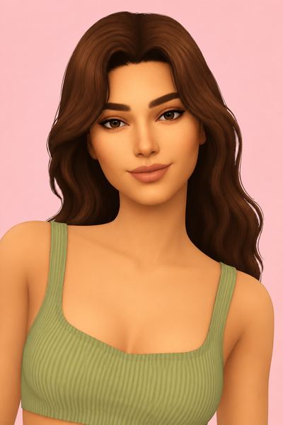 Michelle Skin N5 Alpha custom content (CC) for Sims 4 by poyopoyosim