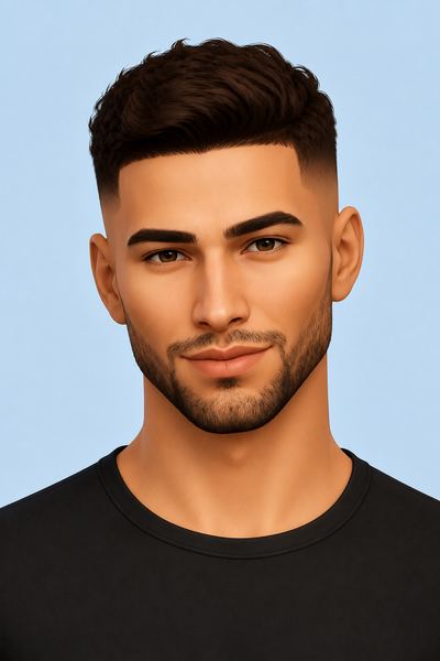 Beards N1, N2 & N3 custom content (CC) for Sims 4 by thisisthem