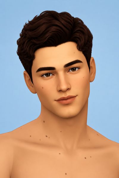 Moles N1 custom content (CC) for Sims 4 by helgatisha