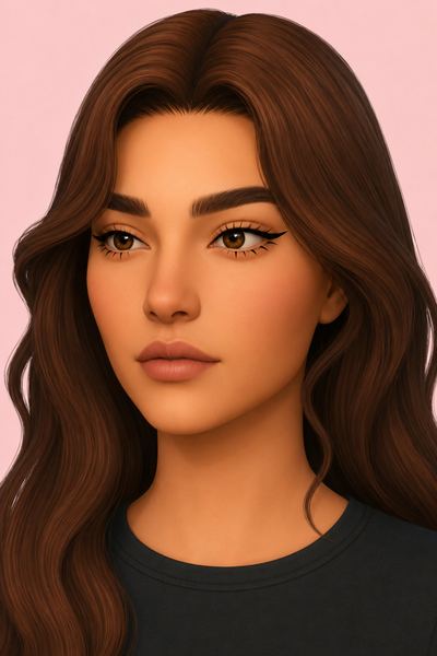 Raya puppy liner custom content (CC) for Sims 4 by chewybutterfly_