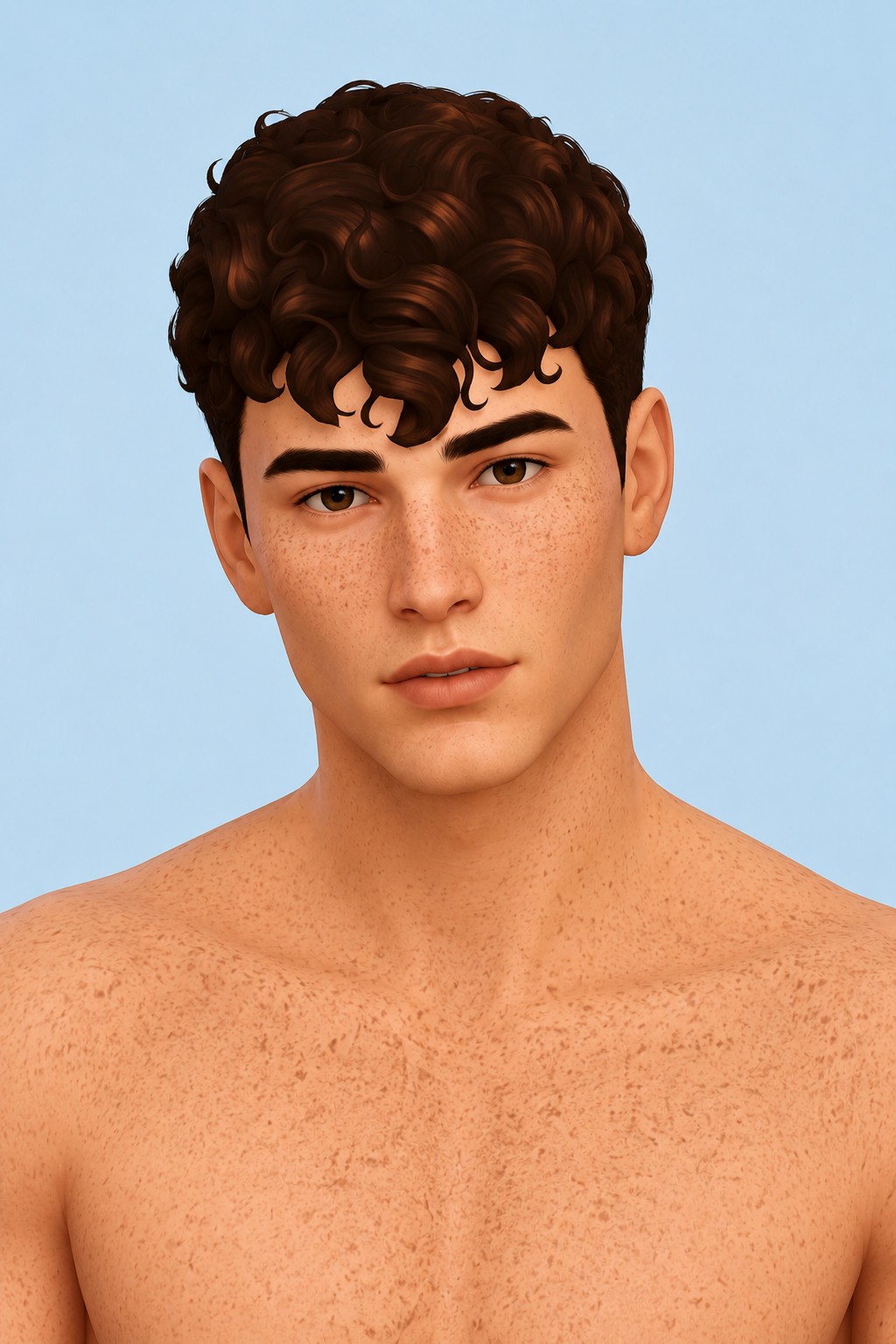 JariSimCC BodyFreckles 01 custom content (CC) for Sims 4 by jarisimcc