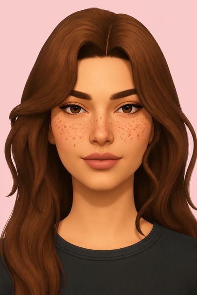 🍓 Strawberry Freckles 🍓 custom content (CC) for Sims 4 by kindlespice