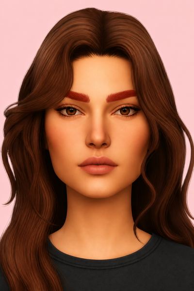 Eyebrows MaxisMatch 🧡 custom content (CC) for Sims 4 by AlisaSour
