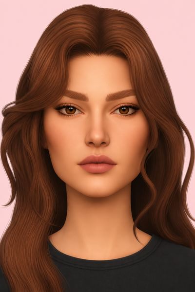 Brushed Eyebrows custom content (CC) for Sims 4 by TwistedCat