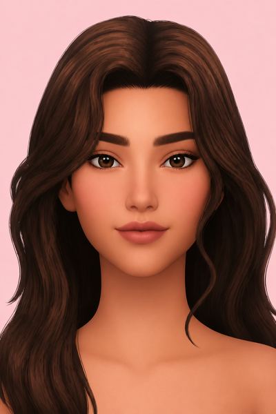 SOFT ROSE SKINBLEND A FULL BODY custom content (CC) for Sims 4 by northernsiberiawinds