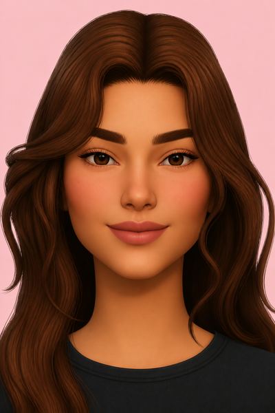 SOFT ROSE SKINBLEND B FACE MASK custom content (CC) for Sims 4 by northernsiberiawinds