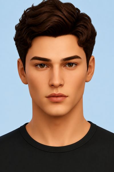 Swift Eyebrows custom content (CC) for Sims 4 by TwistedCat