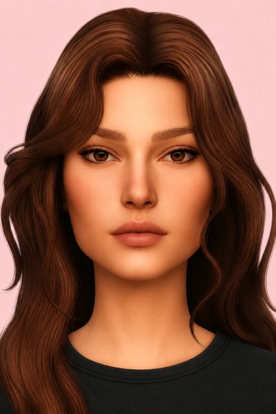 Baby brows - soft custom content (CC) for Sims 4 by chewybutterfly_