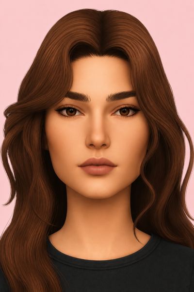 Whispy Eyebrows custom content (CC) for Sims 4 by TwistedCat