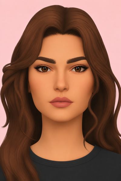 Brow Set - Bella custom content (CC) for Sims 4 by greenllamas