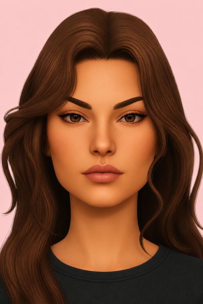 Brow Set - Doja custom content (CC) for Sims 4 by greenllamas