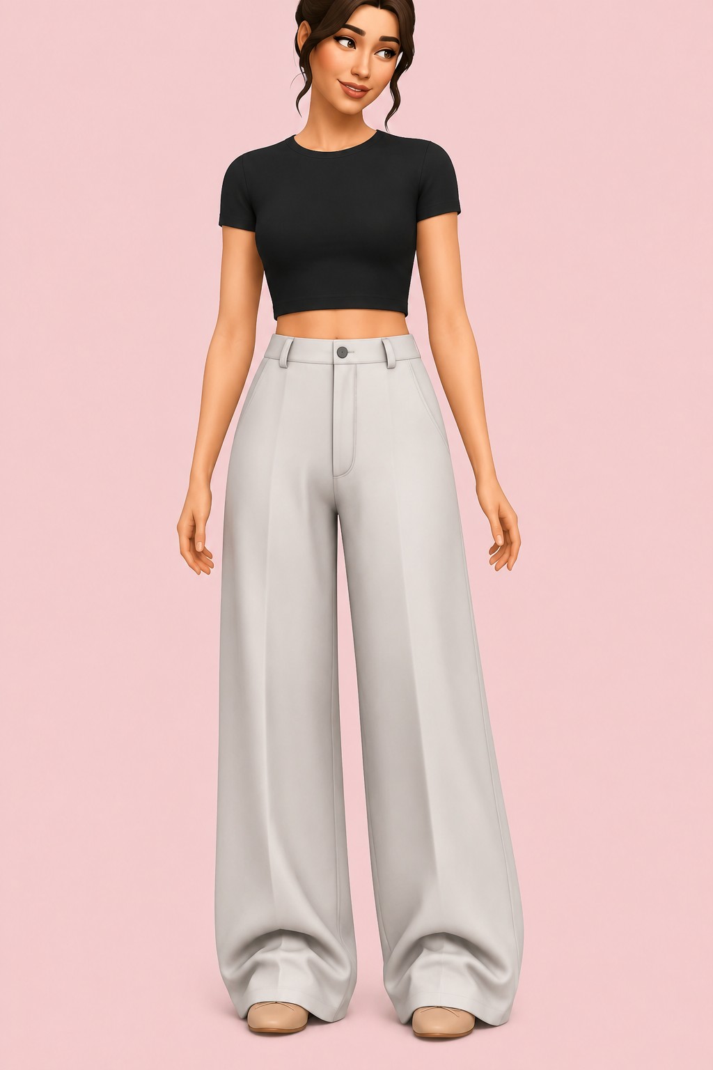 Брюки custom content (CC) for Sims 4 by mirosims2020