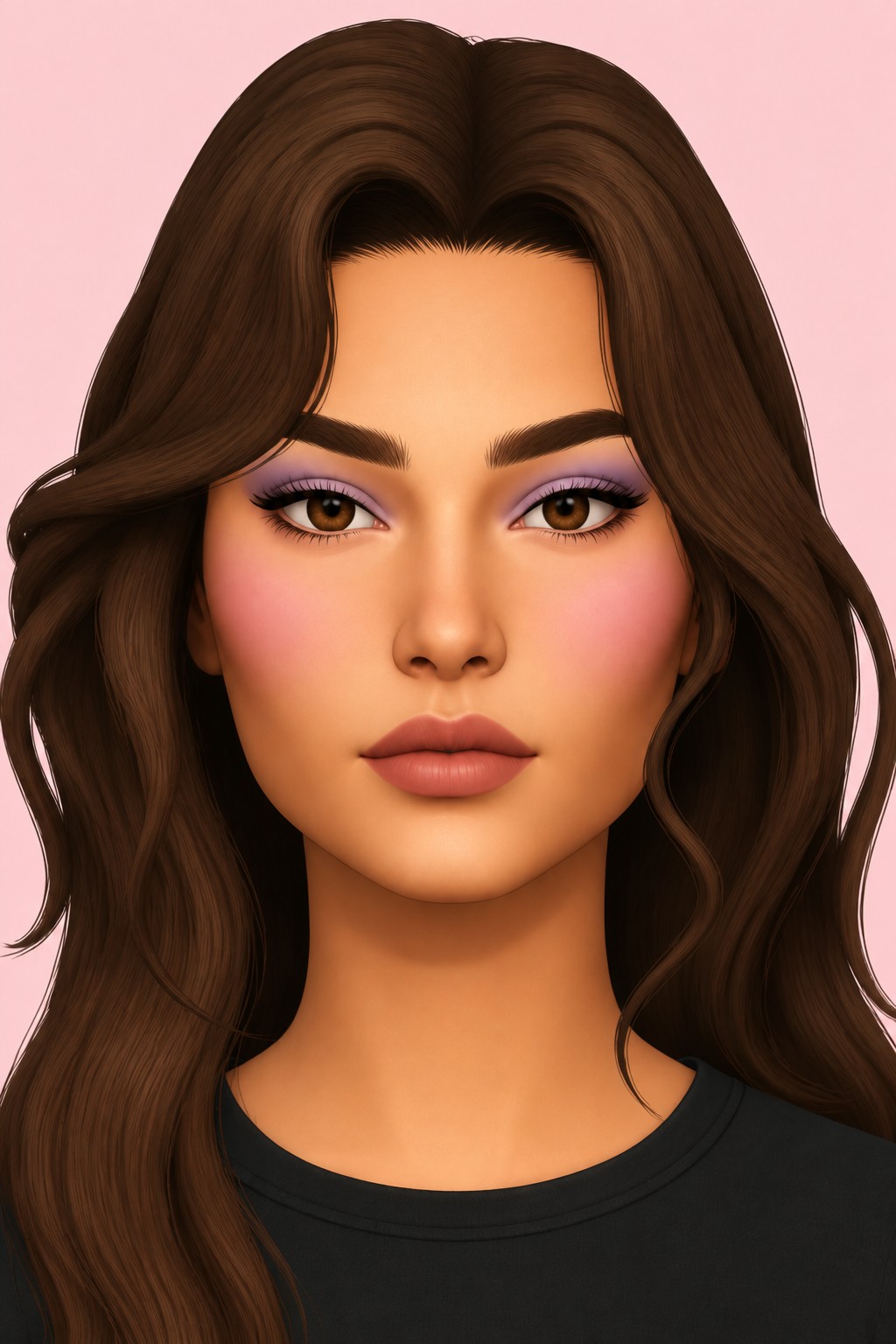 Office Siren Blush custom content (CC) for Sims 4 by milliancc