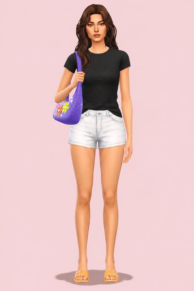 Summer Breeze Bag custom content (CC) for Sims 4 by milliancc