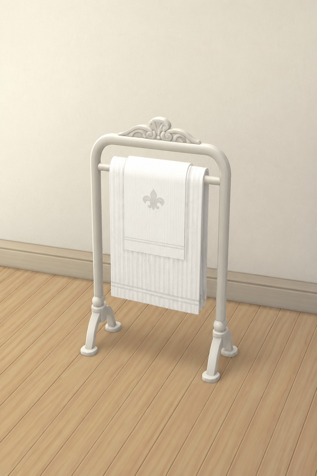 Towel rack custom content (CC) for Sims 4 by YannaSims4CC
