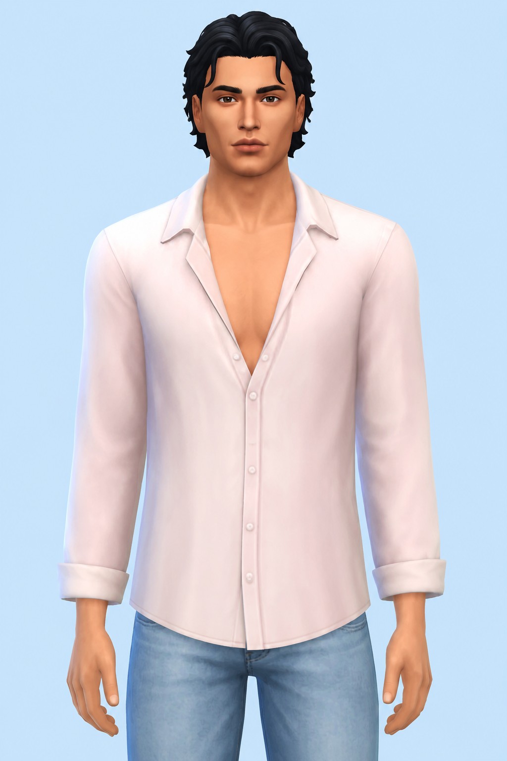 Maria Top custom content (CC) for Sims 4 by serenitycc
