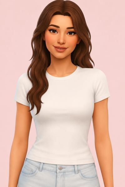 Serena Top custom content (CC) for Sims 4 by serenitycc