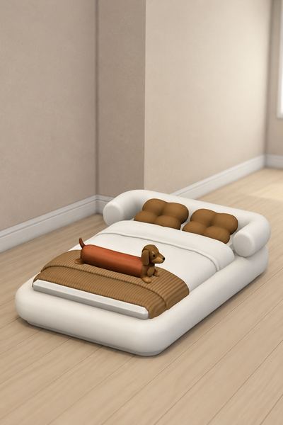 AGGRESSIVEKITTY NUA FUNCTIONAL MATTRESS & BED (Patreon) custom content (CC) for Sims 4 by aggressivekitty