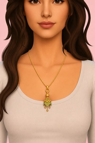 Nisse Necklace custom content (CC) for Sims 4 by angelholiday17