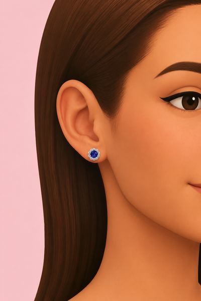 Circle Earring custom content (CC) for Sims 4 by RIMINGs