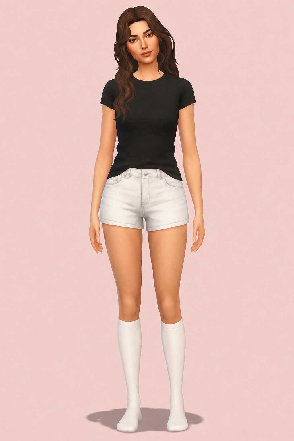 Aria Socks custom content (CC) for Sims 4 by caiocc